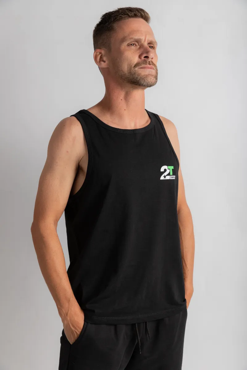 Regata Masculina Preta ENM2TEMPOS