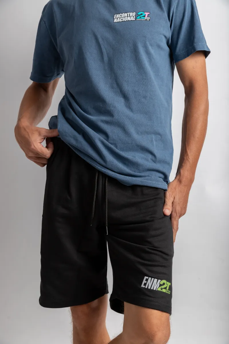 Bermuda Masculina Preta ENM2TEMPOS