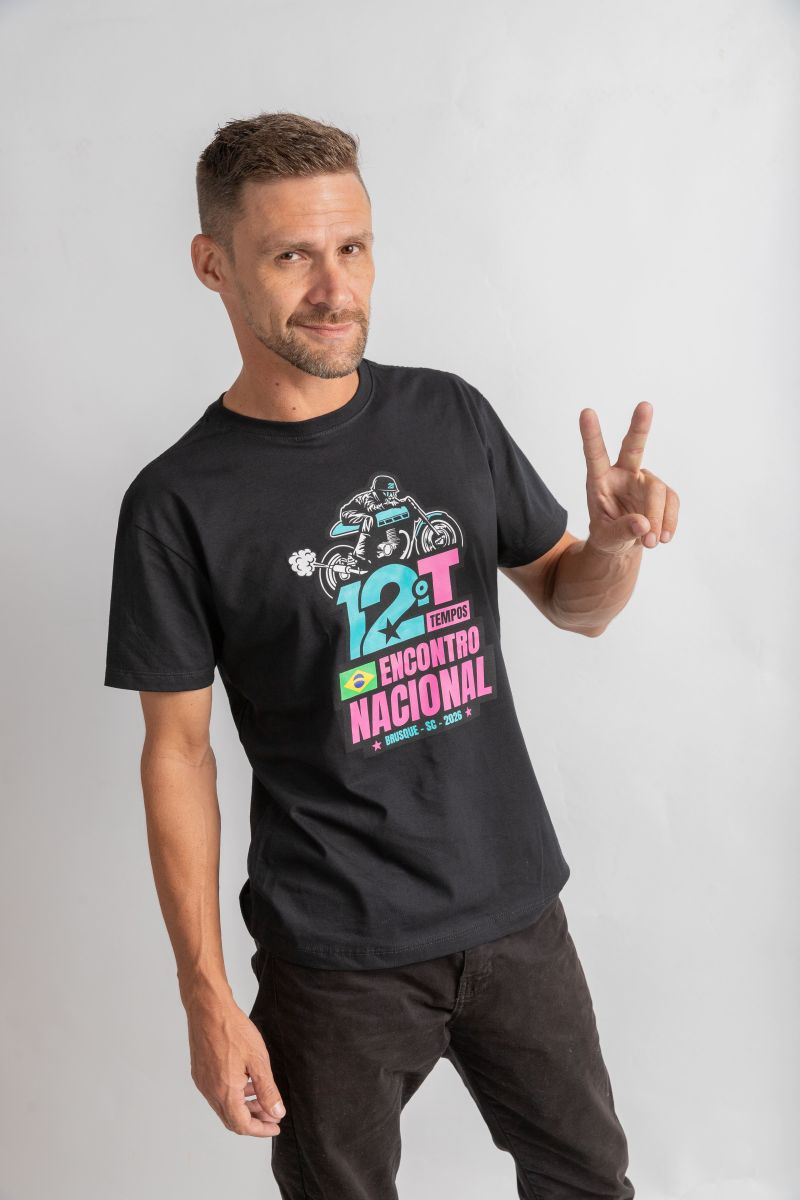 |Camiseta Oficial 12° edicão do encontro.